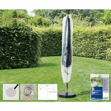 Housse Parasol Transparent 250-450cm Protection Intempéries