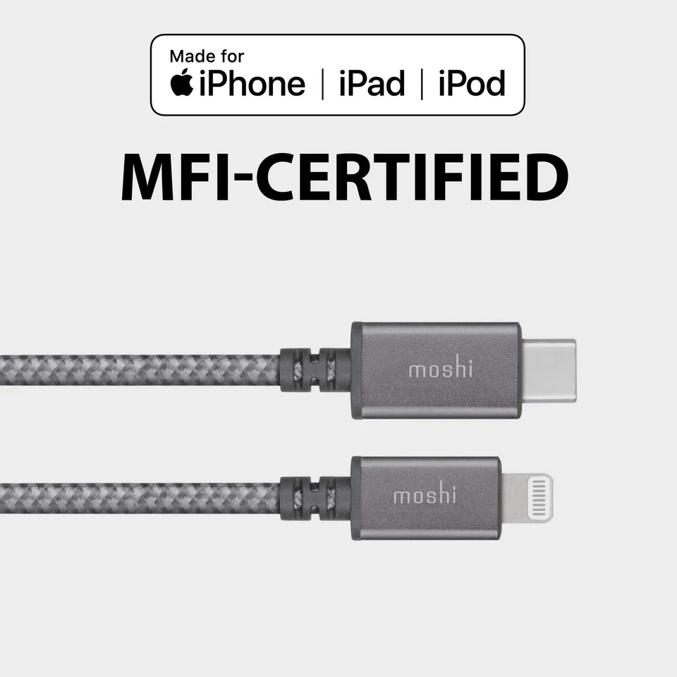 Integra USB C to Lightning Cable 4ft/1.2m, Mfi-Certified, Power Delivery, Fas... - Image 2 of 4