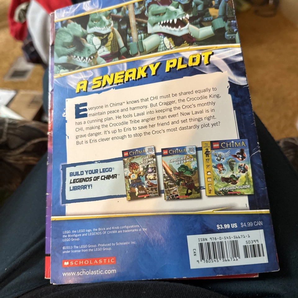 Lot Of 2 LEGO Comic Book Readers Legends of Chima: Eris to Rescue , Ninjago - Image 2 of 4