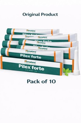 10X Himalaya Pilex Forte Salbe 30g Kräuter Anal Pflege Unterstützung Orignal ...