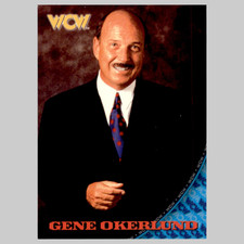 Mean Gene Okerlund #53 1998 Topps WCW/nWo Wrestling Card