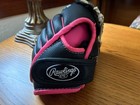 RAWLINGS Girls RHT Pink And Black  10 1/2” Glove PL105PW — photo 3