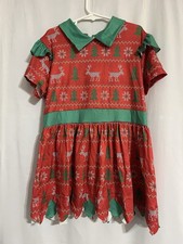 Elf Costume 9-10 Years , Used, Holiday Dress J-1398 