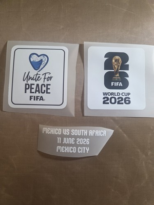 #ad 2026 FIFA World Cup Mexico Match Details Patches Mexico V South Africa 2026 $11.74