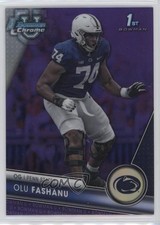 2023 Bowman U Chrome Purple Refractor 395/399 Olumuyiwa Fashanu Olu #122 nd3