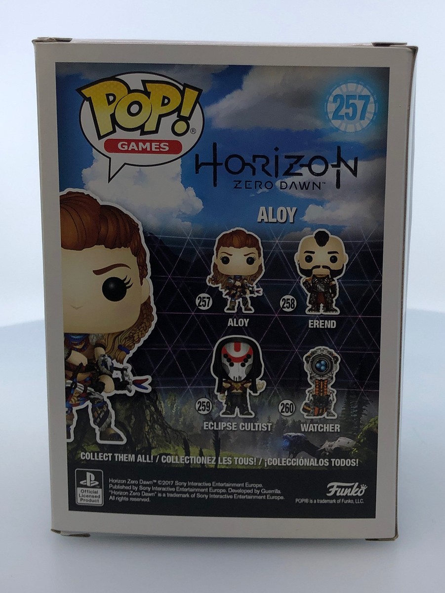 【数量限定・当選品】yama × ZONE コラボBOX 非売品セット Funko POP! Games Horizon Zero Dawn Aloy #257 Vinyl Figure NOT MINT