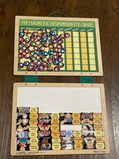Melissa and Doug Responsibility Chart Dry Erase Magnet Children's Learning