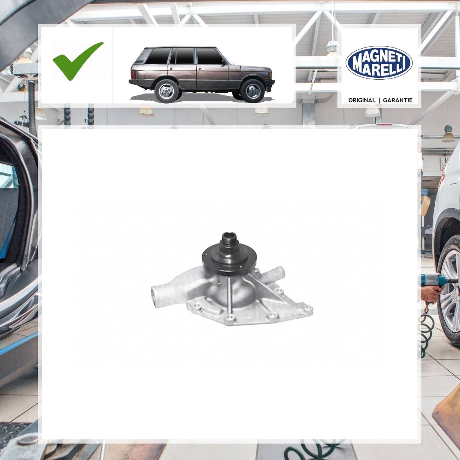 Magneti Marelli Wasserpumpe LAND ROVER RANGE ROVER I 3.5 Vogue 4x4