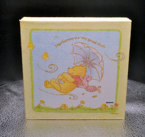Disney Winnie the Pooh C.R. Gibson 5x5 canvas prints - Picture 8 of 10