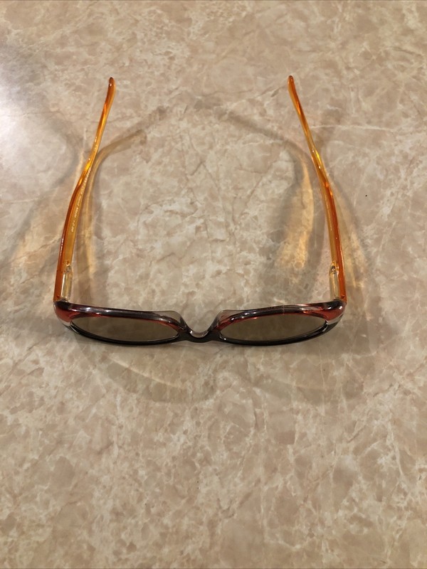 Melissa Eyewear Handmade in ITALY Glasses Frames BLACK & Orange MS 53 8312