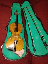 19th Cent   Stradivarius model  MITTENWALD CONCERTO VIOLIN, ORIG. CASE,  BOWS