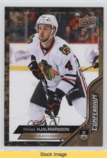 2016-17 Upper Deck Compendium Gold Niklas Hjalmarsson #355 READ 4i0