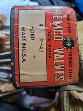 1909-27 FORD MODEL T VALVES NORS USA. REMCO. 9 Vlvs In Open Box