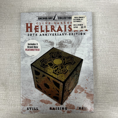 Hellraiser (DVD, 2007, 20th Anniversary Edition) New Sealed