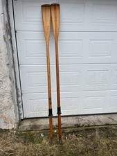 Vintage Wooden Oars / Wooden Oars / Vintage Rowing Oars