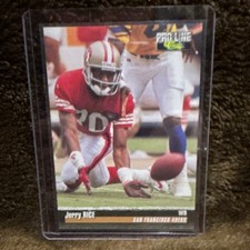 CLASSIC PRO LINE BASE SET JERRY RICE SAN FRANCISCO 49ERS NFL FOOTBALL CARD #139