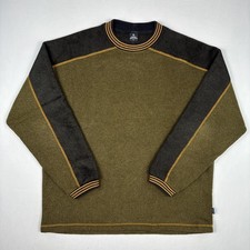 Kuhl Alfpaca Sweater Men's XL Green Fleece Raglan Hiking Outdoor Sherpa Pullover