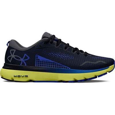 Under Armour HOVR Infinite 5 Men's Running Shoes - Black/Blue - 3026545-005