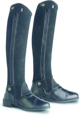 Tredstep Ireland Xtreme Suede Half Chaps - Black Calf 16/Height 16