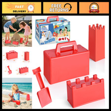 Snow Fort Building Blocks - Sand Castle Mold Kit for Kids Adults, Outdoor Fun