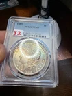 Nicely Toned Obverse. 1885 Morgan Dollar PCGS MS63. Item No 32
