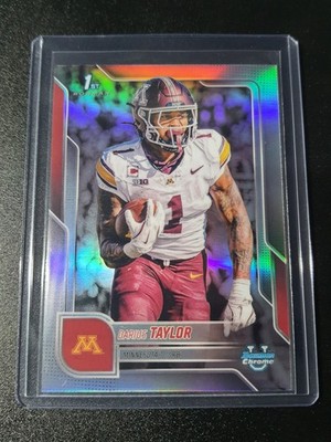 Darius Taylor - Bowman University 2025 - Minnesota - 1st Bowman - Refractor 