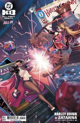 #ad Harley Quinn Vs Zatanna #1 One Shot CVR C Campbell VARIANT 2025 $5.99