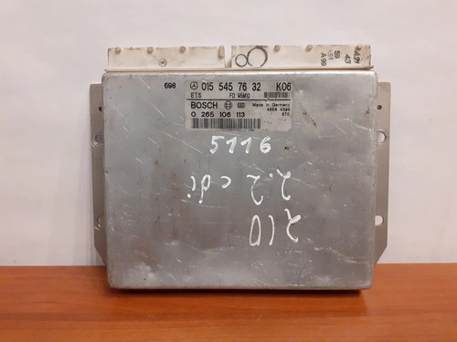 MERCEDES-BENZ E W210 ABS Steuergerät 0265106113 #5116 0155457632 2.20 13634966