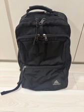 Gregory Covert Mission Day Backpack Black Business Laptop Bag Used