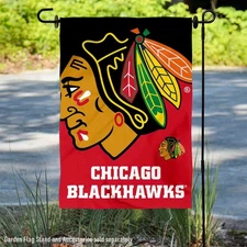 Chicago Blackhawks Garden Flag and Yard Banner
