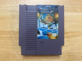 Lot Of 4 Nintendo NES Game Cartridges Faxanadu Bayou Billy Sky Shark Top Gun