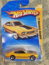 Hot Wheels 2010 New Models #33/44 '71 Maverick Grabber Yellow