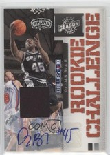 2009-10 Panini Season Update Material Signatures 6/25 DeJuan Blair #7 Auto 1l3q