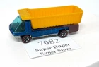 Vintage - Hot Wheels - Redline - The Heavyweights - Blue - Dumptruck  - 1968