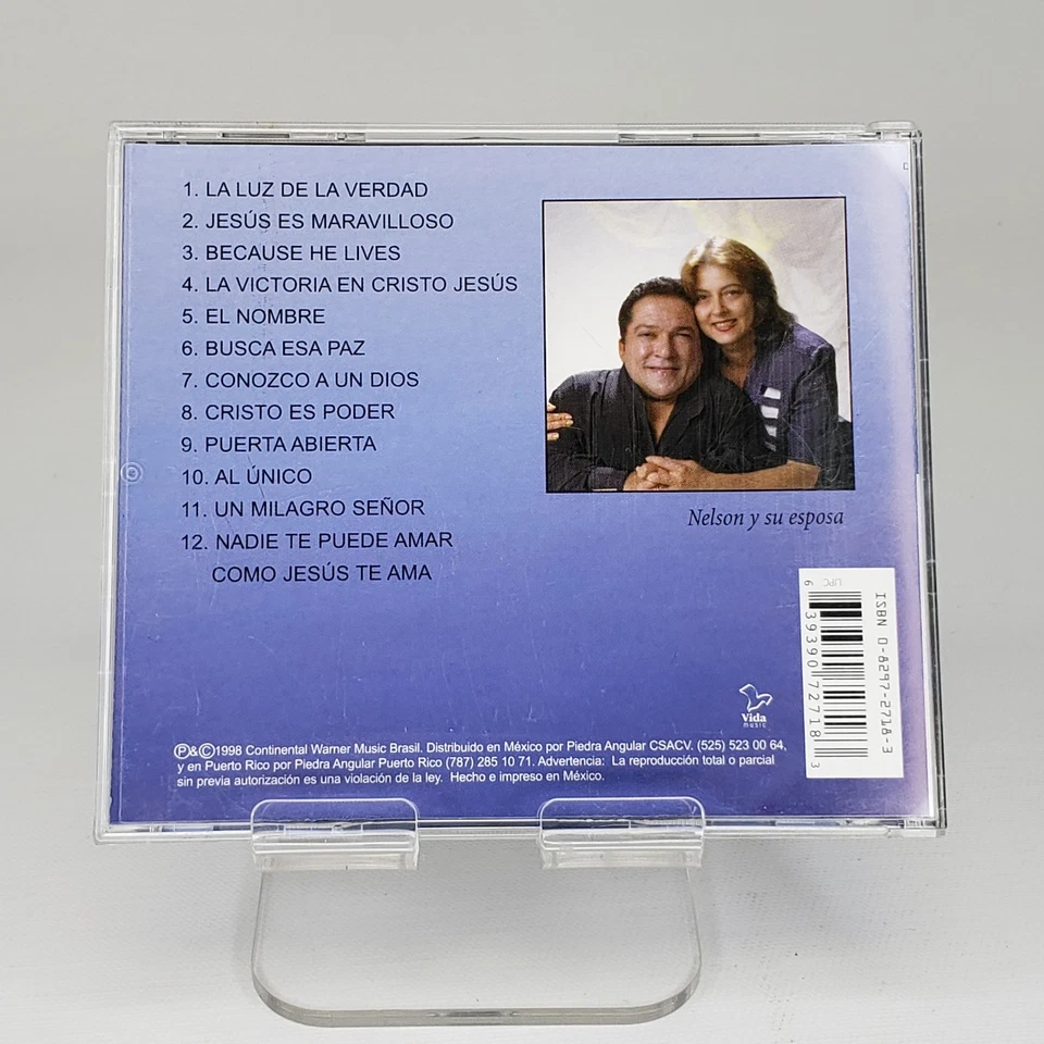  Nelson Ned JESUS TE AMA  CD 1998 CONTINENTAL WARNER MUSIC BRASIL RARE! VIntage Foto 2 de 4