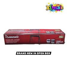 Husky 28.4 in. Steel Folding Sawhorse