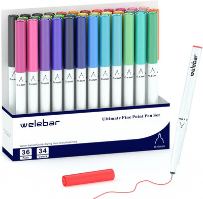 0,4 Spitze Stifte Set für Cricut Maker 3/Maker 4/Explore 3/Explore 4/Air 2, 36 Pack U