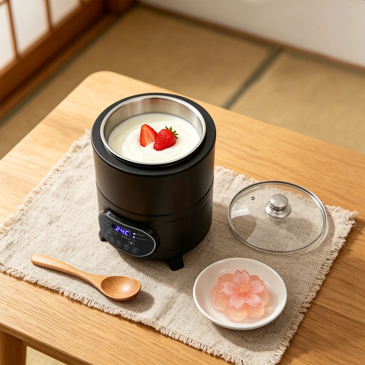 NETO 専用 8L Yogurt Maker Machine, Commercial Yogurt Maker W/ Time and