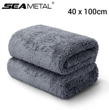 1pc 40 100cm Car Wash Towel   Thick,Soft,Highly Absorbent Cleaning Cloth - NEW