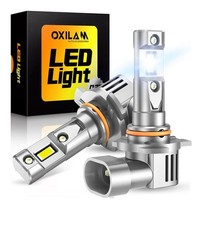 OXILAM 9012 LED Bulb, HIR2 Bulbs, 900 Ultra-Bright, 5 Min Quick Install, 50000H