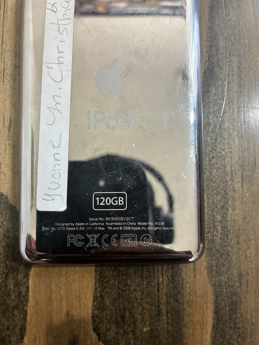 Apple iPod classic 120GB（A1238） Apple iPod Classic 120GB A1238 the 6th generation Working Used | eBay