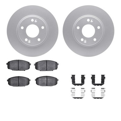 Dynamite Friction Disc Brake Kit for 2009-2012 Hyundai Elantra 4512-03105