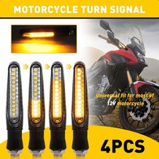 Universal Motorcycle Turn Signals Blinker Lights Amber For Suzuki DRZ400s 1/2Set
