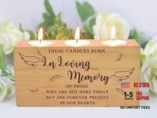 Memorial Table Sign for Wedding, Wooden Decorations for Reception, In Loving