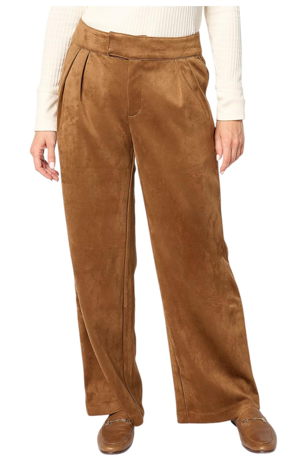 Me by Jennie Garth Womens Ryder Trouser Pants Brown
