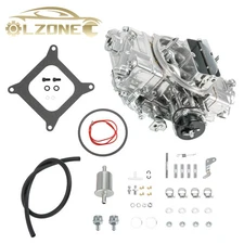 For 4 Barrel 650 CFM Double-Pumper Carburetor Electric Choke BR-67255 Carb