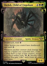 Shelob, Child of Ungoliant R Showcase Scrolls Foil #681 | LTR Lord of the Rings