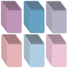 120 Pcs Top Bound Memo Books Bulk Memo Notebooks 25 Sheets/pad Mini Memorandu...