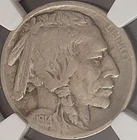 1914-D BUFFALO NICKEL - NGC FINE DETAILS