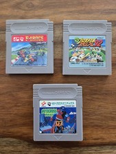 Nintendo Game Boy Japan Import Cartridge Lot of 3 - F1, Motocross, Baseball